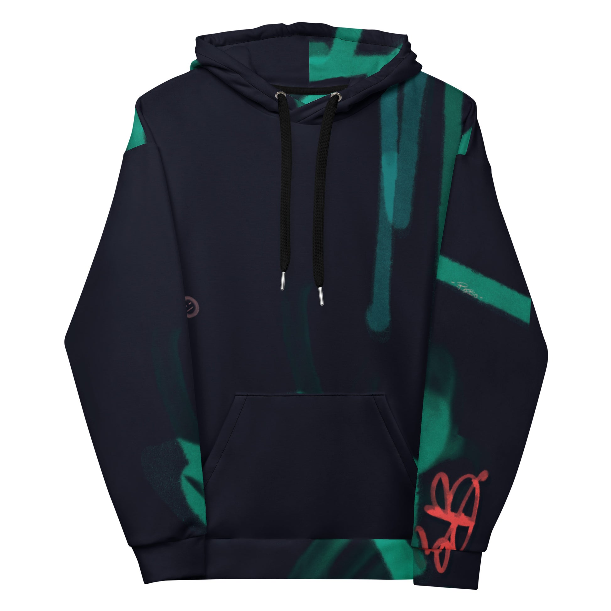 HUNIHOODS — The Maker — navy hoodie