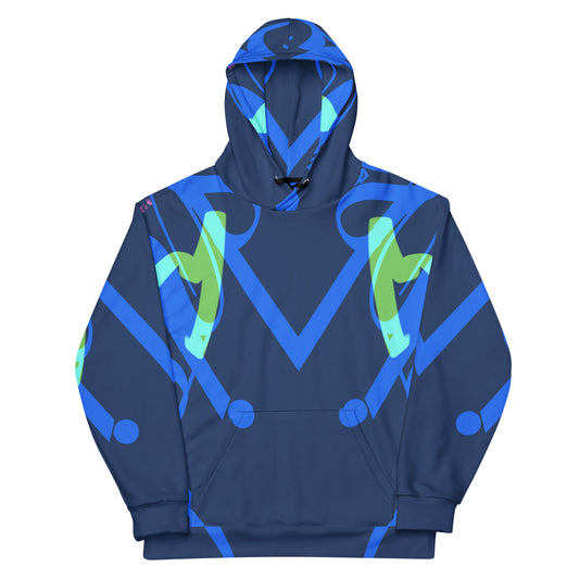 HUNIHOODS — Forever — navy hoodie