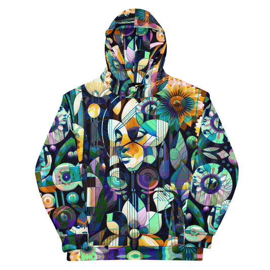 HUNIHOODS — Through The Glass — multicolor hoodie